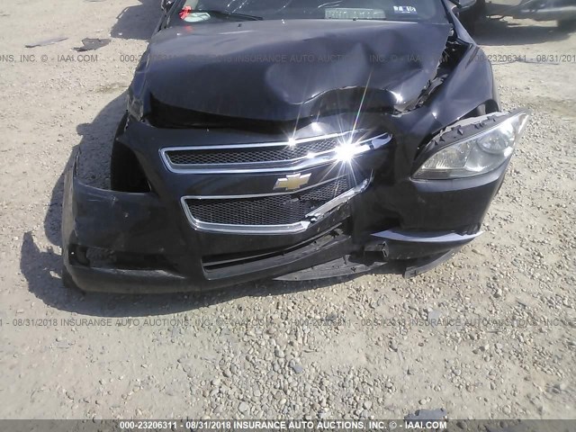 1G1ZH57B894146312 - 2009 CHEVROLET MALIBU 1LT შავი ფოტო 6