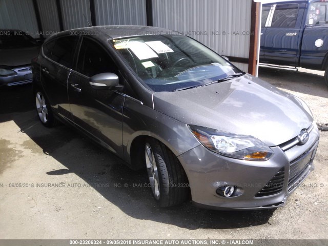 1FADP3N27DL361468 - 2013 FORD FOCUS TITANIUM GRAY photo 1