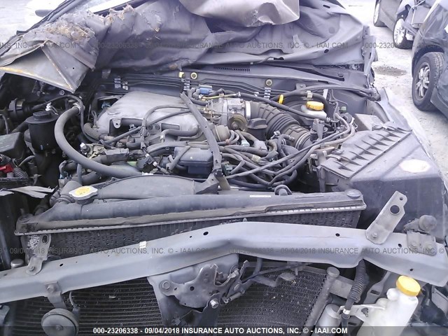 JN8DR09XX2W664348 - 2002 NISSAN PATHFINDER LE/SE BROWN photo 10