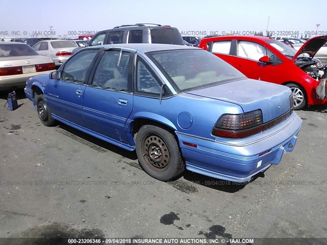 1G2WJ52M7RF240410 - 1994 PONTIAC GRAND PRIX SE BLUE photo 3