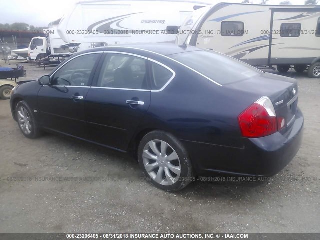 JNKAY01FX6M251088 - 2006 INFINITI M35 SPORT Dark Blue photo 3