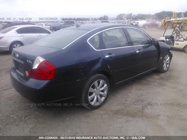 JNKAY01FX6M251088 - 2006 INFINITI M35 SPORT Dark Blue photo 4