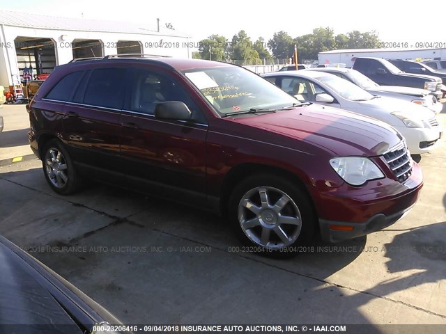 2A8GM68X98R651905 - 2008 CHRYSLER PACIFICA TOURING RED photo 1