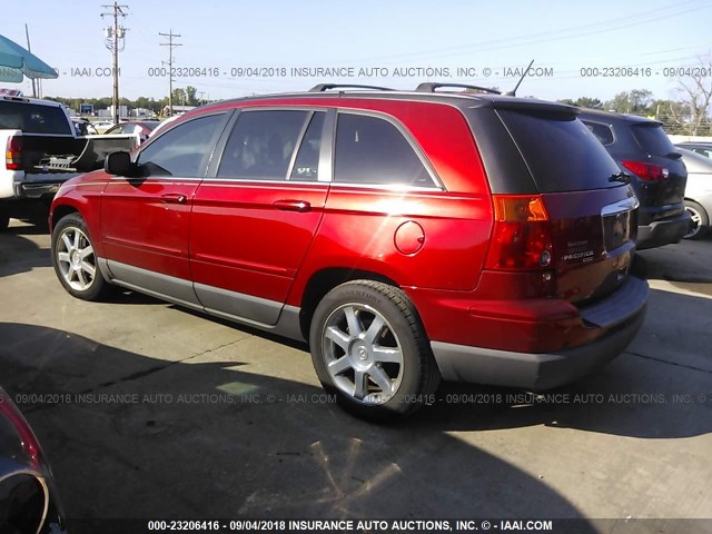 2A8GM68X98R651905 - 2008 CHRYSLER PACIFICA TOURING RED photo 3