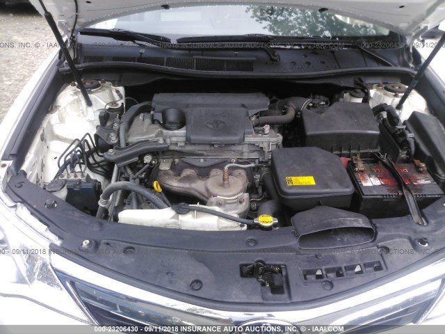4T1BF1FK5CU530348 - 2012 TOYOTA CAMRY SE/LE/XLE 白色 照片 10