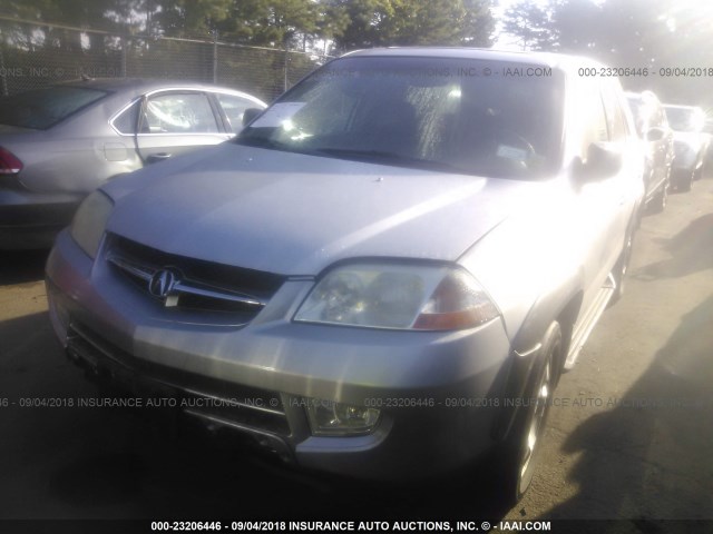 2HNYD18261H506037 - 2001 ACURA MDX SILVER photo 2