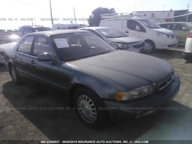 JH4KA7657PC002725 - 1993 ACURA LEGEND L GREEN photo 1