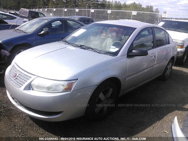 1G8AL55F27Z135244 - 2007 SATURN ION LEVEL 3 SILVER photo 2