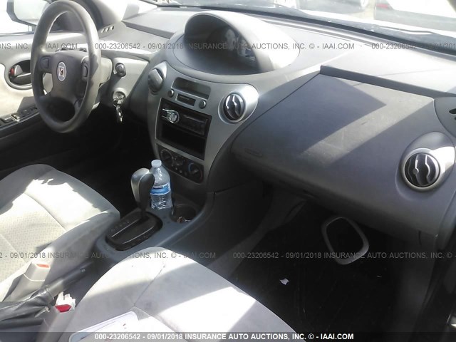 1G8AL55F27Z135244 - 2007 SATURN ION LEVEL 3 SILVER photo 5