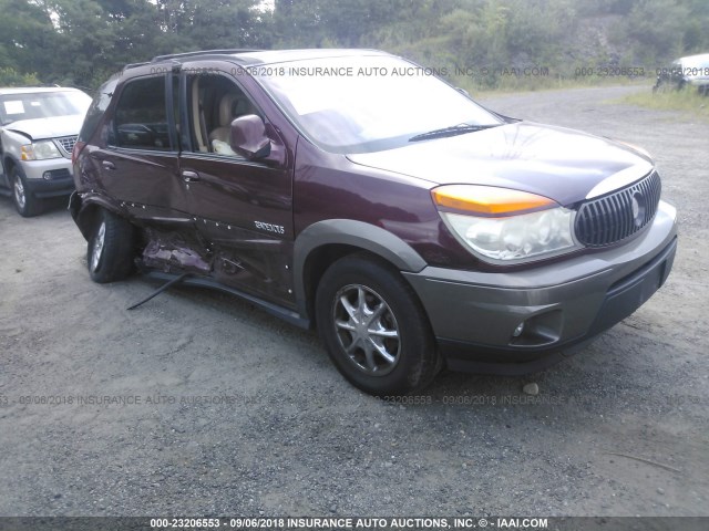 3G5DB03E02S531379 - 2002 BUICK RENDEZVOUS CX/CXL MAROON photo 1