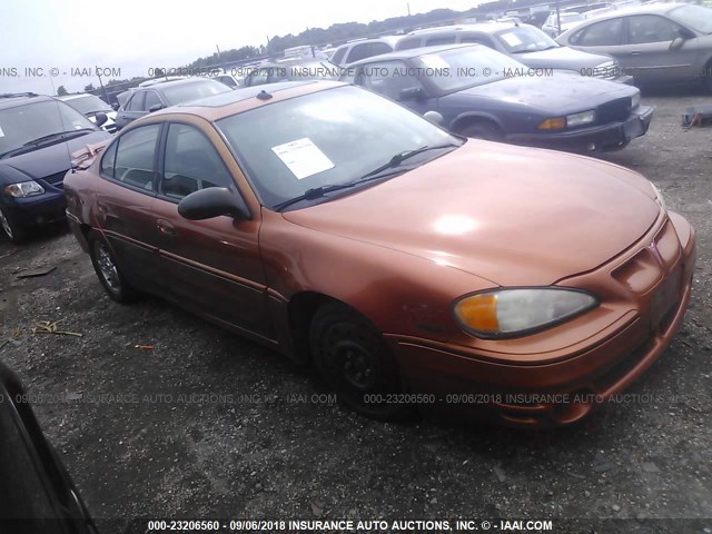 1G2NV52EX4M638420 - 2004 PONTIAC GRAND AM GT1 ORANGE photo 1