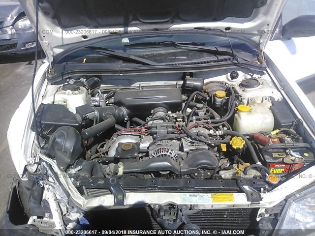 JF1SF6558WH711685 - 1998 SUBARU FORESTER S 白色 照片 10