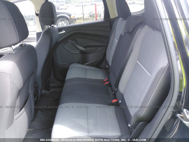 1FMCU0G90DUC91616 - 2013 FORD ESCAPE SE BLACK photo 8