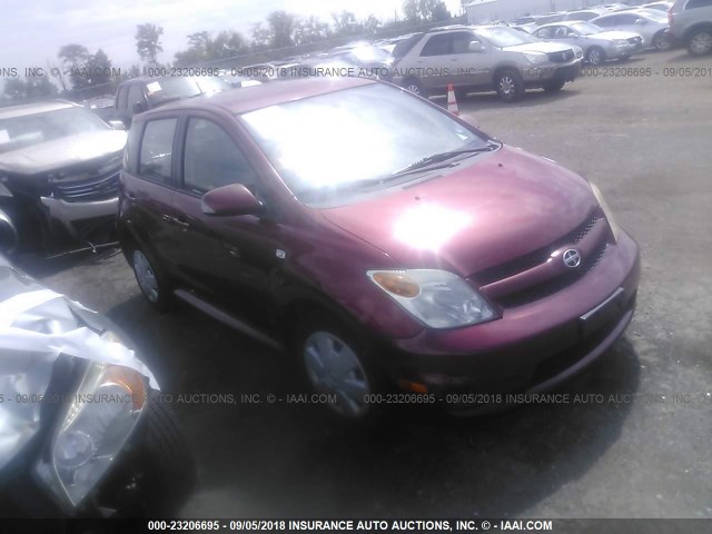 JTKKT624665005128 - 2006 TOYOTA SCION XA RED photo 1