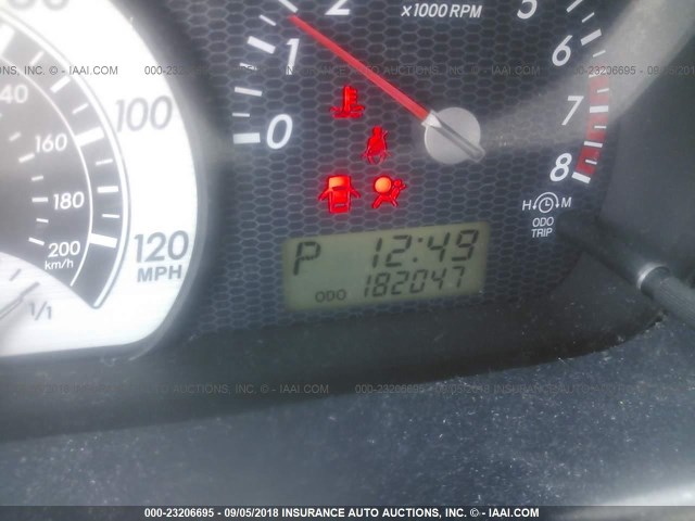 JTKKT624665005128 - 2006 TOYOTA SCION XA RED photo 7