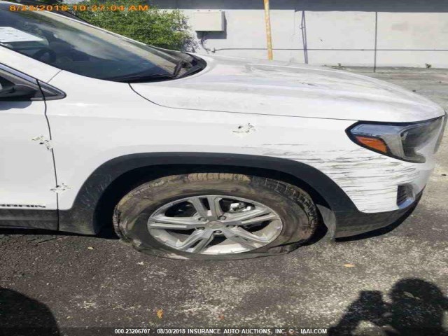 3GKALMEVXJL283894 - 2018 GMC TERRAIN SLE WHITE photo 15