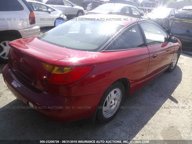 1G8ZY127X1Z239384 - 2001 SATURN SC2 BLACK photo 4