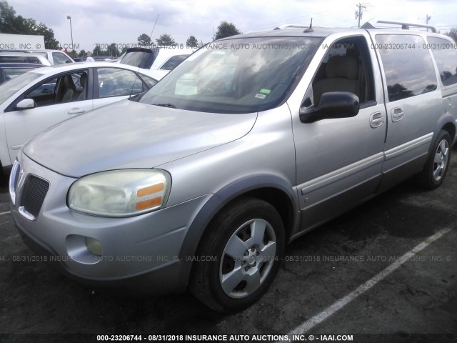 1GMDV33L86D147772 - 2006 PONTIAC MONTANA SV6 SILVER photo 2