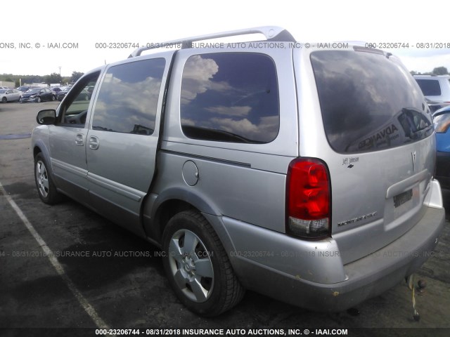 1GMDV33L86D147772 - 2006 PONTIAC MONTANA SV6 SILVER photo 3