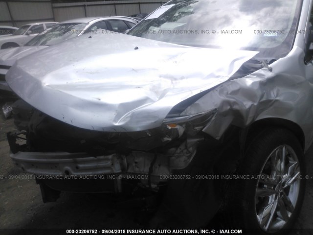 2FMDK3KC3DBA77014 - 2013 FORD EDGE LIMITED SILVER photo 6