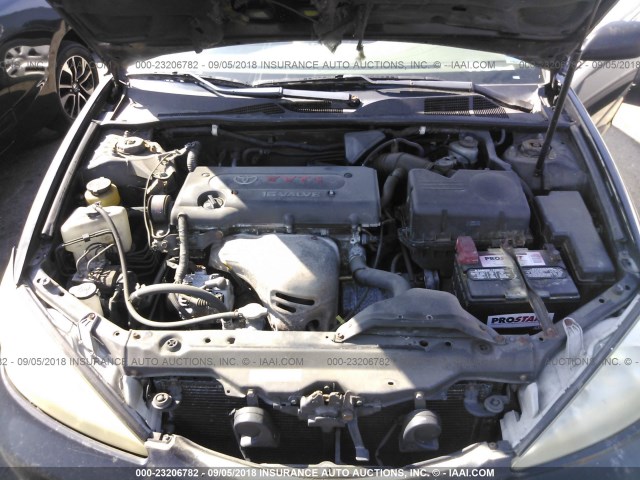 4T1BE32K02U116834 - 2002 TOYOTA CAMRY LE/XLE/SE Қара фото 10