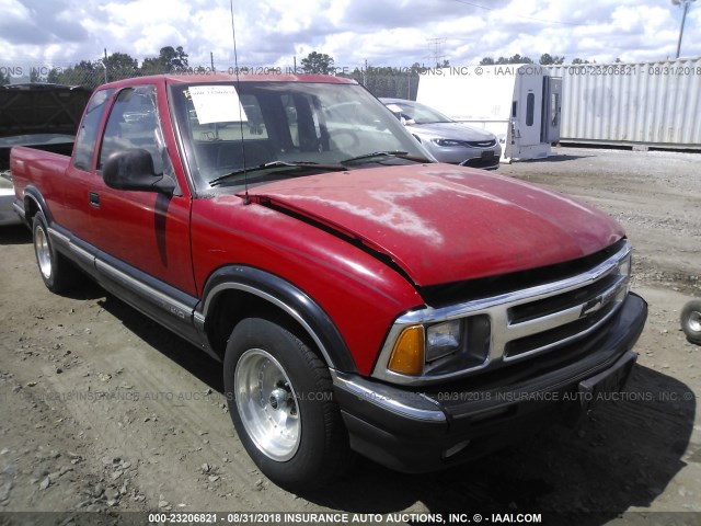 1GCCS19X1T8161072 - 1996 CHEVROLET S TRUCK RED photo 1