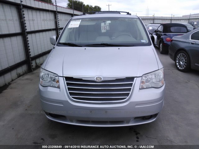 2A8HR54P68R138407 - 2008 CHRYSLER TOWN & COUNTRY TOURING SILVER photo 6