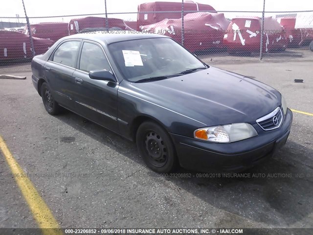 1YVGF22C925265774 - 2002 MAZDA 626 LX GREEN photo 1