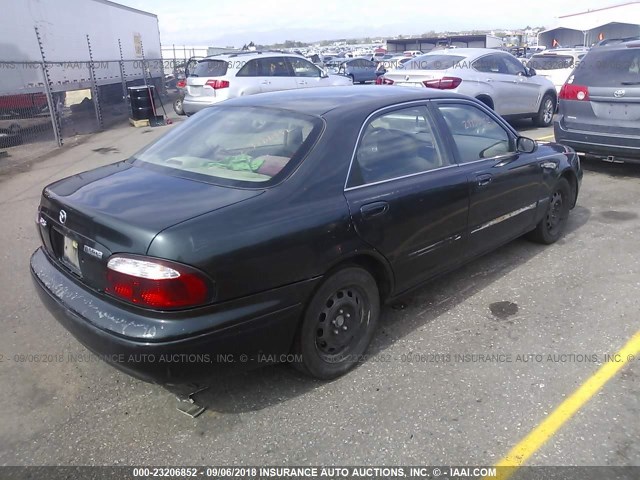 1YVGF22C925265774 - 2002 MAZDA 626 LX GREEN photo 4