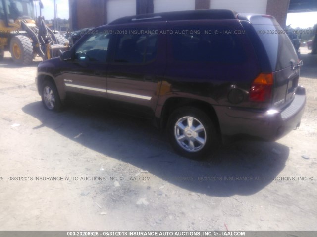 1GKES16S166171106 - 2006 GMC ENVOY XL BURGUNDY photo 3