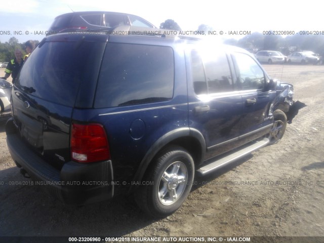 1FMZU62K75UA62469 - 2005 FORD EXPLORER XLS/XLS SPORT BLUE photo 4