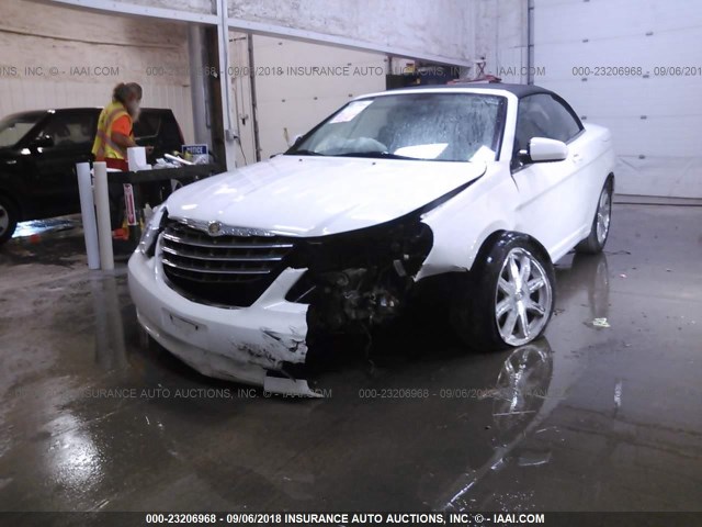 1C3LC55R58N133557 - 2008 CHRYSLER SEBRING TOURING WHITE photo 6