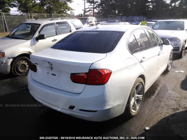 WBA3C3G5XENS71632 - 2014 BMW 320 I/XDRIVE WHITE photo 4