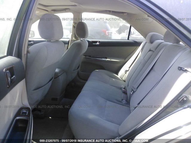 JTDBE32K220016584 - 2002 TOYOTA CAMRY LE/XLE/SE 灰色 照片 8