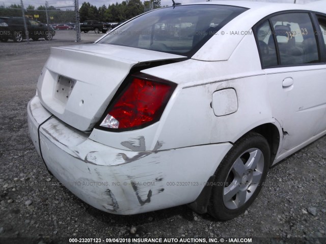 1G8AJ55F26Z184531 - 2006 SATURN ION LEVEL 2 白色 照片 6