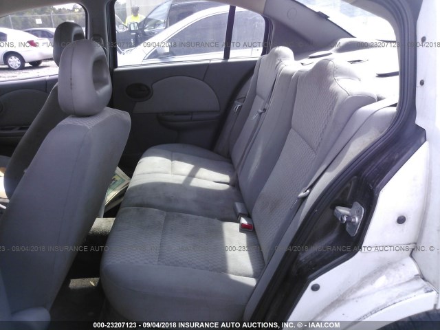 1G8AJ55F26Z184531 - 2006 SATURN ION LEVEL 2 白色 照片 8