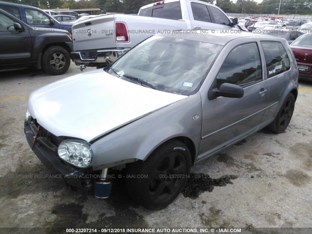 9BWDH61J834006541 - 2003 VOLKSWAGEN GTI VR6 GRAY photo 2