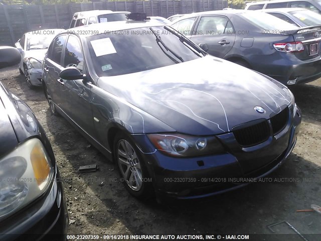 WBAVC73577KP34840 - 2007 BMW 328 XI SULEV GRAY photo 1