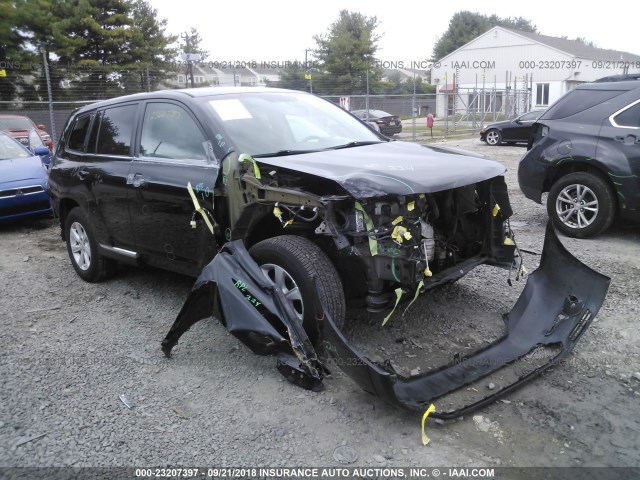 5TDBK3EH3DS223607 - 2013 TOYOTA HIGHLANDER PLUS/SE BLACK photo 1