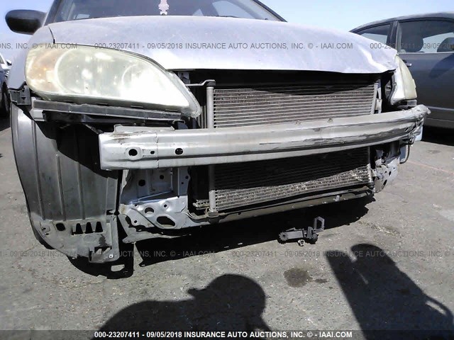 2HGES16365H543526 - 2005 HONDA CIVIC DX VP SILVER photo 6