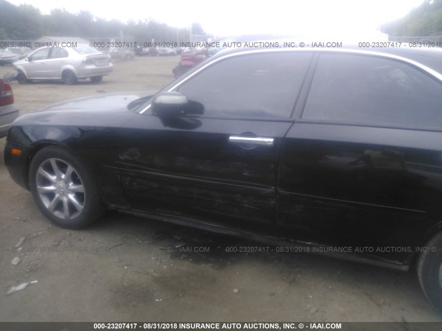 JNKAY41E54M400387 - 2004 INFINITI M45 BLACK photo 6