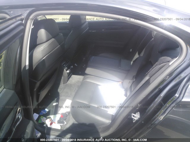 WBAKA4C56BC392114 - 2011 BMW 740 I BLACK photo 8