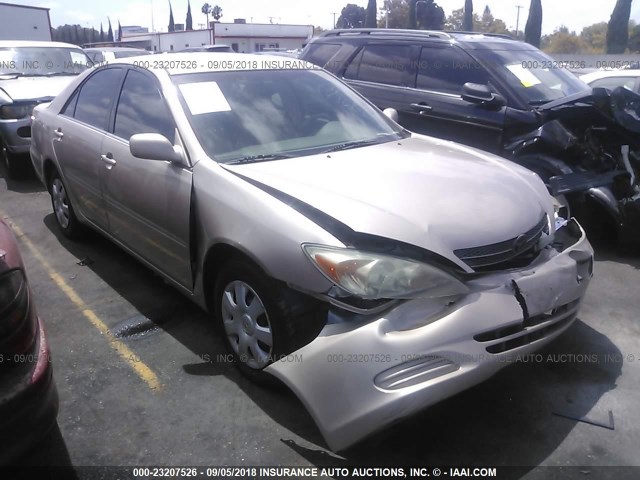 4T1BE32K84U809492 - 2004 TOYOTA CAMRY LE/XLE/SE 金色 照片 1