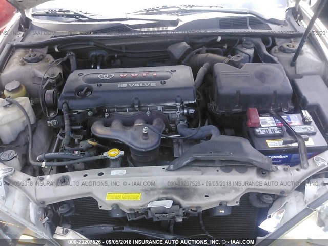 4T1BE32K84U809492 - 2004 TOYOTA CAMRY LE/XLE/SE 金色 照片 10