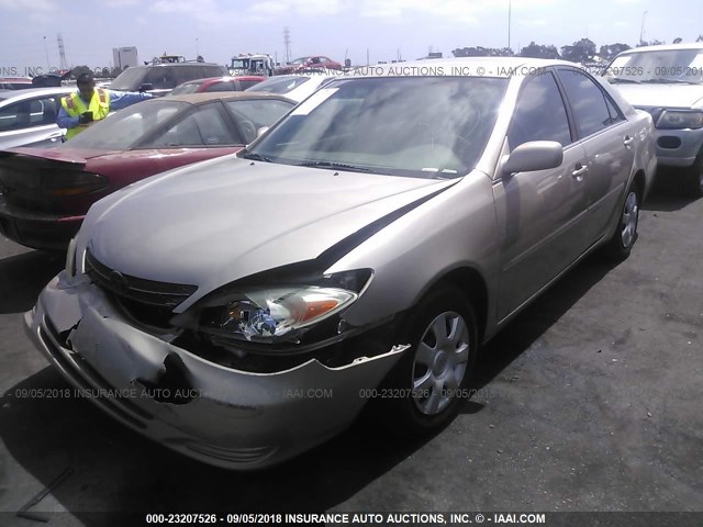 4T1BE32K84U809492 - 2004 TOYOTA CAMRY LE/XLE/SE 金色 照片 2