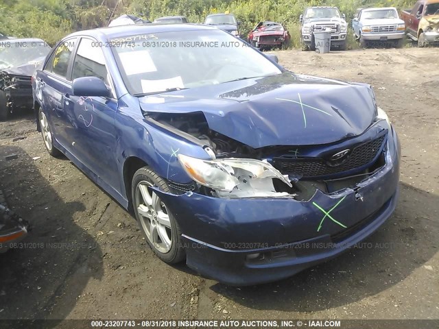 4T1BE46K79U407440 - 2009 TOYOTA CAMRY SE/LE/XLE BLUE photo 1
