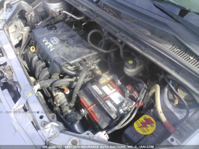 JTLKT324754021594 - 2005 TOYOTA SCION XB Grau Foto 10