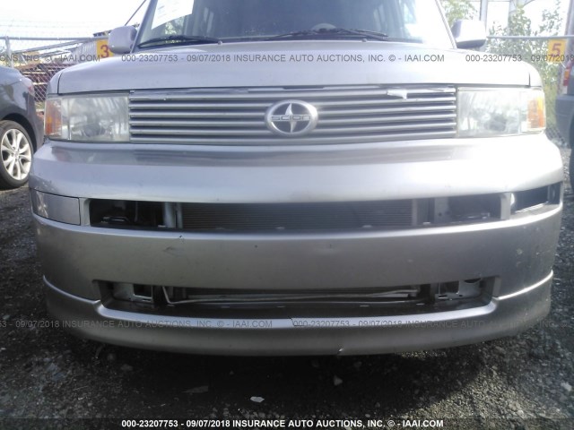 JTLKT324754021594 - 2005 TOYOTA SCION XB Grau Foto 6