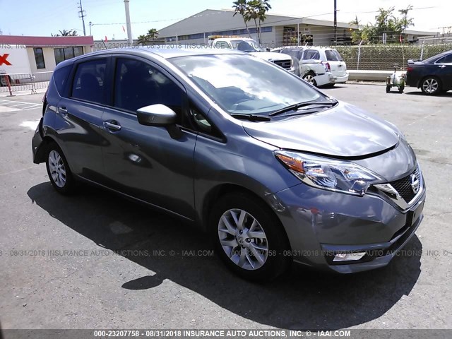 3N1CE2CP6HL377551 - 2017 NISSAN VERSA NOTE S/S PLUS/SV/SL/SR GRAY photo 1
