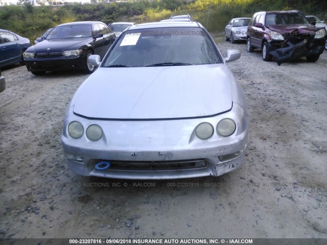 JH4DC4466YS011792 - 2000 ACURA INTEGRA GS SILVER photo 6